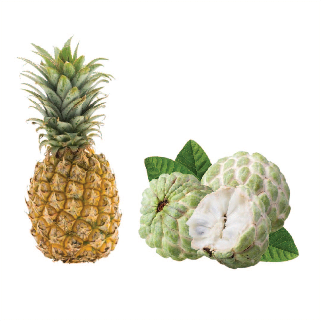 Pineapple & Custard Apple